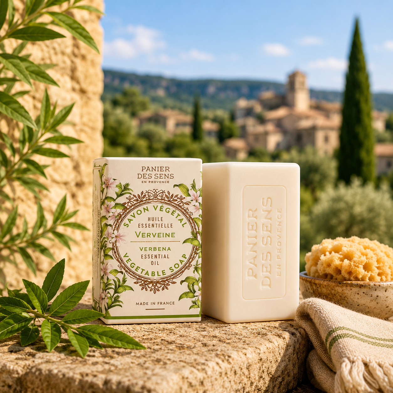 Solid Vegetable Soap - Relaxing Verbena 150g