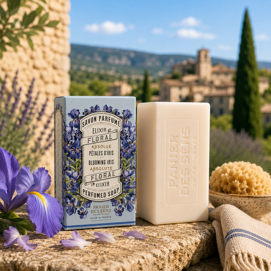 Scented bar soap - Iris Petals 150g