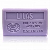 Savon à l'huile d'olive Bio parfumé au Lilas 125g