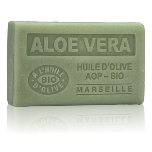 Organic Olive Oil Soap with Aloe Vera Fragrance 125g