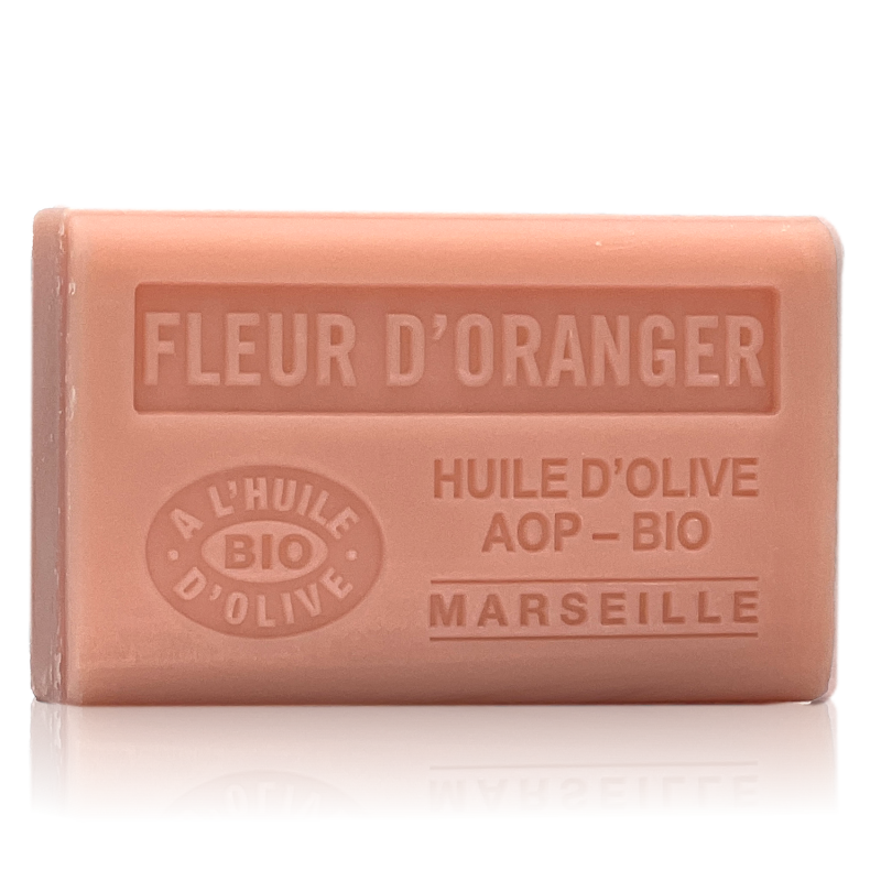 Organic Olive Oil Soap scented with Orange Blossom 125g