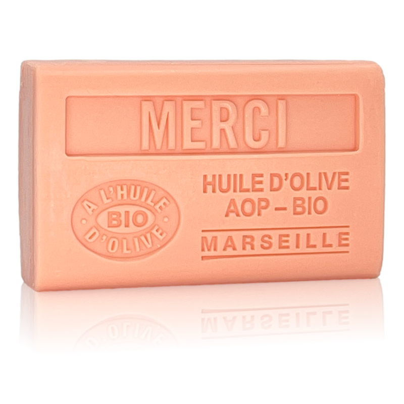 Savon à l'huile d'olive Bio parfumé MERCI 125g