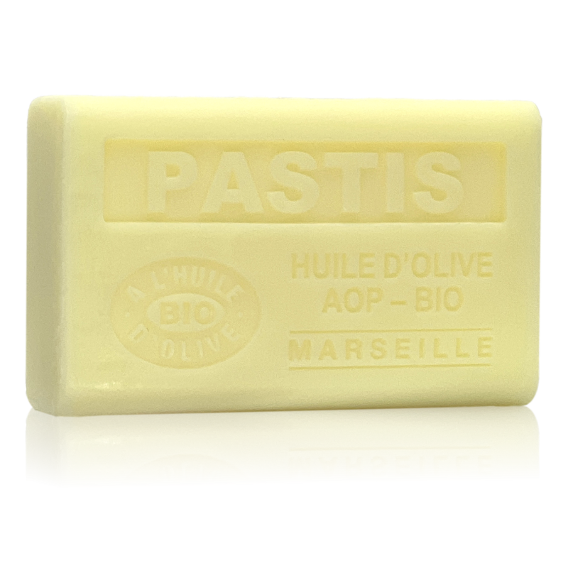 Savon à l'huile d'olive Bio parfumé au Pastis 125g